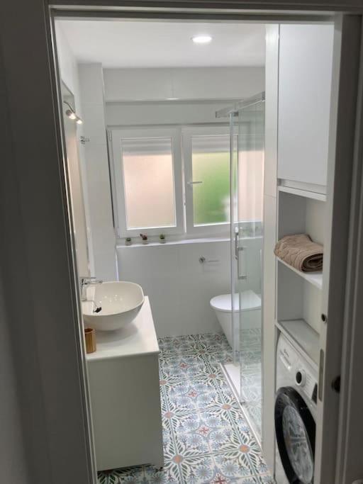 Apartament Piso Centrico Con Garaje Privado Gratis Santander Zewnętrze zdjęcie